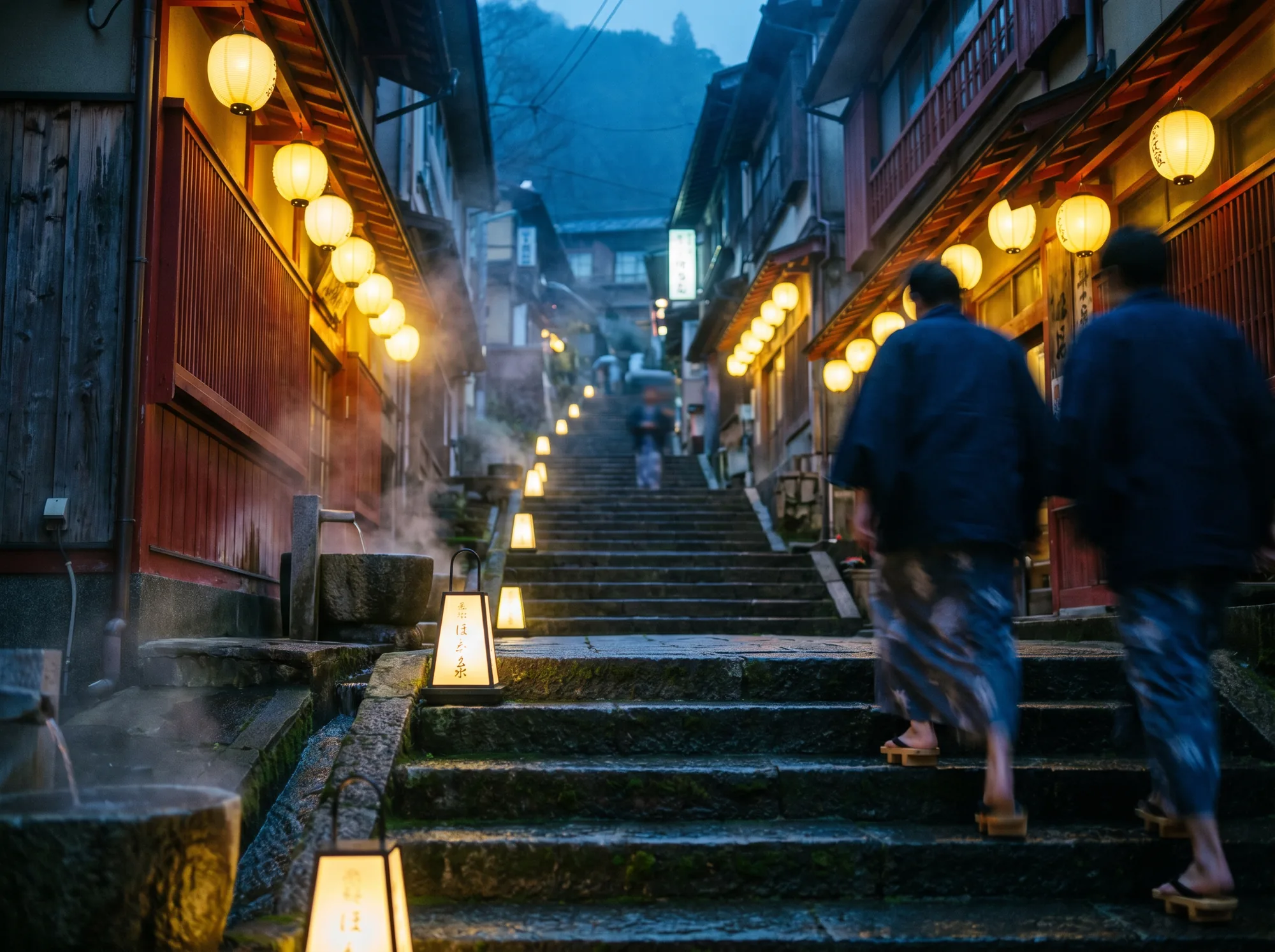 伊香保温泉の石段街
